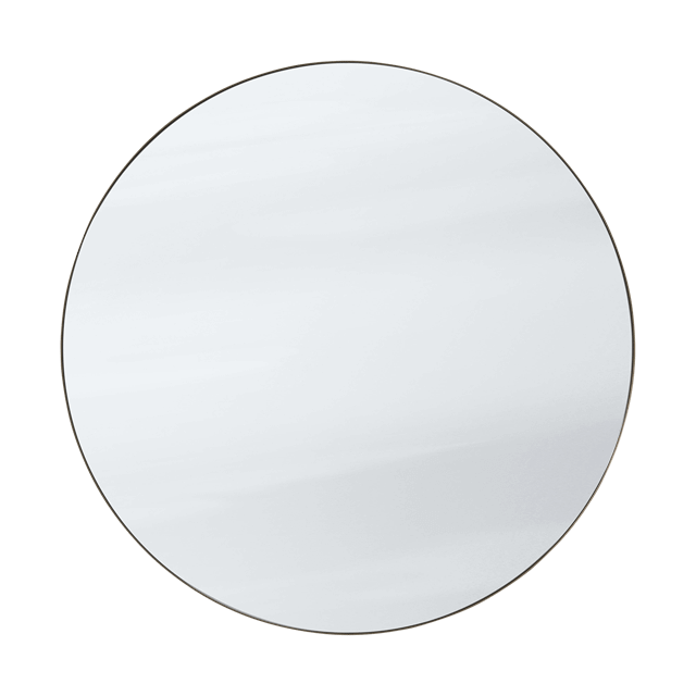 Tradition Amore Spejl Sc49 Bronzeret Messing Sølv ø115 Cm