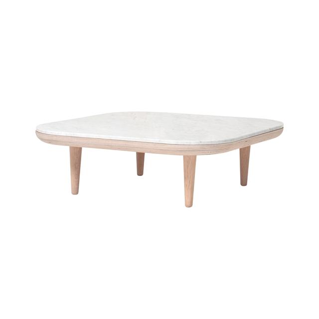 Tradition Fly Sc4 Sofabord Hvid Olieret Eg Bianco Carrara Marmor