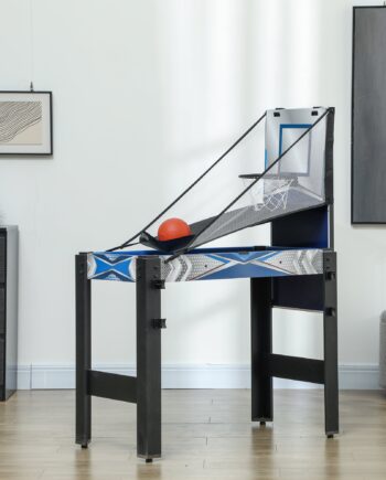 - -  Spillebord  Billard  Bordtennis  Hockey  Basketball  Bueskydning  Tilbehør Inkluderet  Mdf  Plastik  Blå